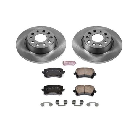 Power Stop 2015 Audi Q3 Rear Autospecialty Brake Kit