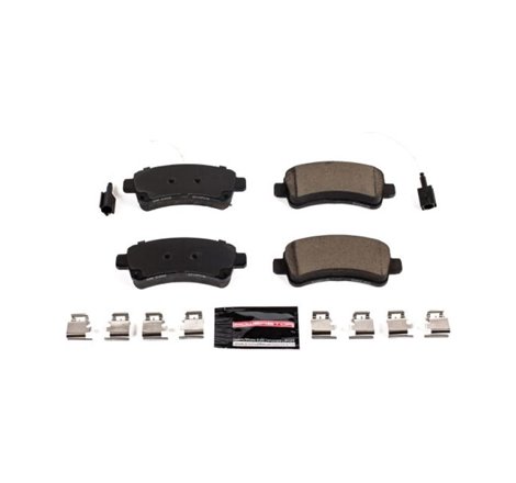 Power Stop 2019 Ram ProMaster 1500 Rear Z23 Evolution Sport Brake Pads w/Hardware