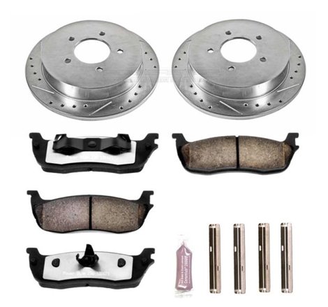 Power Stop 97-00 Ford Expedition Rear Z36 Truck & Tow Brake Kit