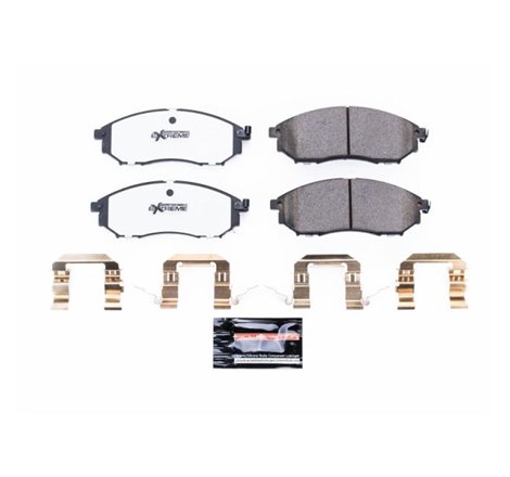 Power Stop 08-12 Infiniti EX35 Front Z26 Extreme Street Brake Pads w/Hardware