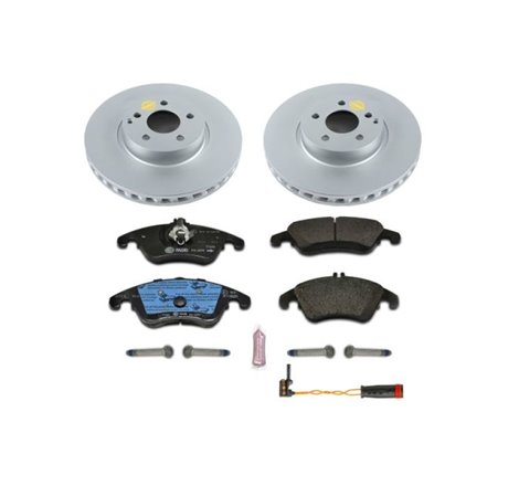 Power Stop 13-14 Mercedes-Benz C300 Front Euro-Stop Brake Kit