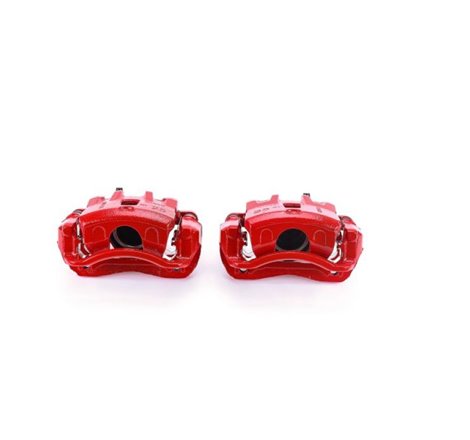 Power Stop 10-13 Kia Soul Front Red Calipers w/Brackets - Pair