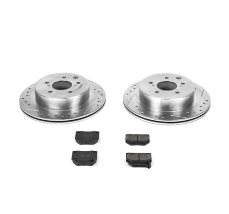 Power Stop 89-96 Nissan 300ZX Rear Z23 Evolution Sport Brake Kit