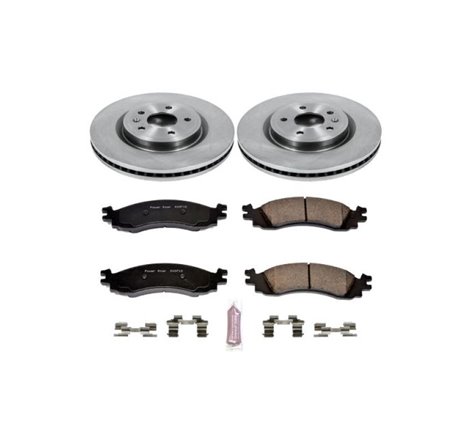 Power Stop 11-12 Ford Taurus Front Autospecialty Brake Kit