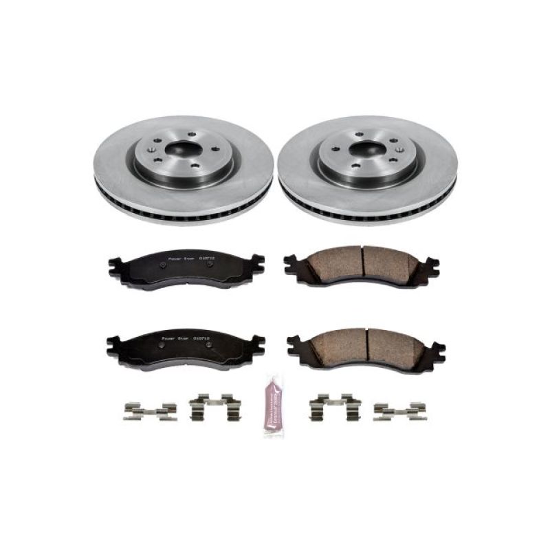 Power Stop 11-12 Ford Taurus Front Autospecialty Brake Kit