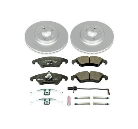 Power Stop 09-11 Audi A4 Front Euro-Stop Brake Kit