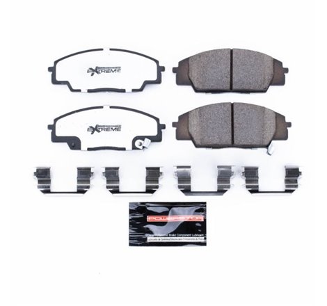 Power Stop 07-10 Acura CSX Front Z26 Extreme Street Brake Pads w/Hardware