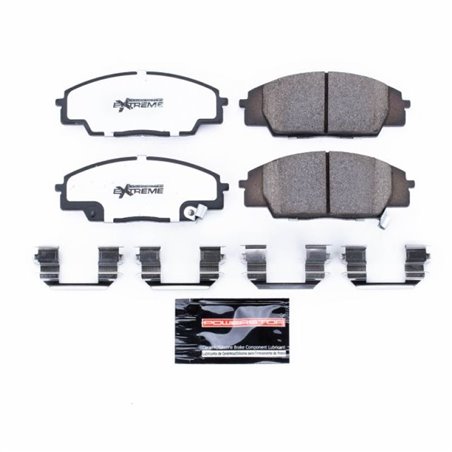 Power Stop 07-10 Acura CSX Front Z26 Extreme Street Brake Pads w/Hardware