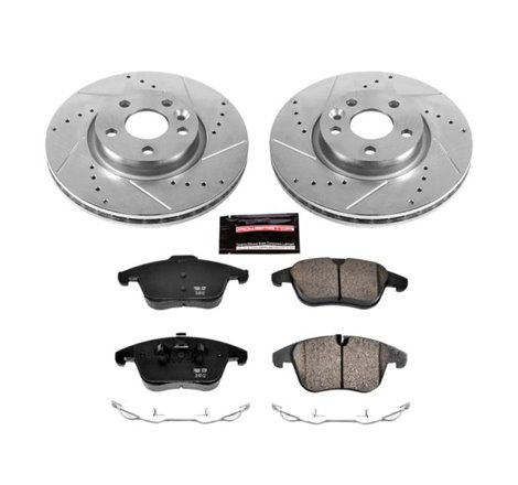 Power Stop 11-14 Volvo S60 Front Z23 Evolution Sport Brake Kit