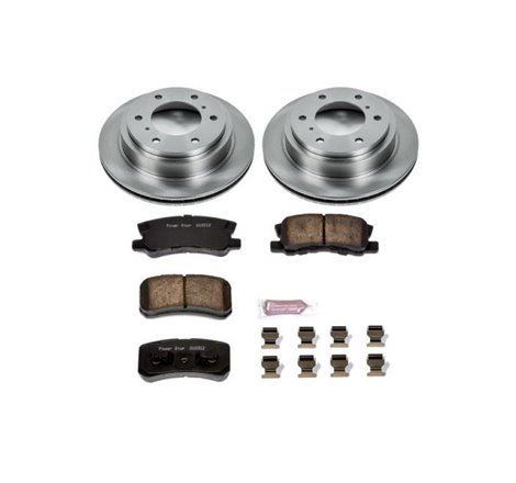 Power Stop 01-06 Mitsubishi Montero Rear Autospecialty Brake Kit