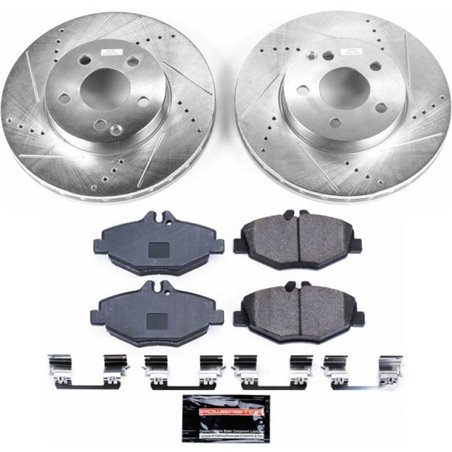 Power Stop 2006 Mercedes-Benz E320 Front Z23 Evolution Sport Brake Kit