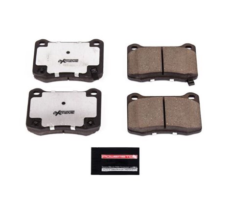 Power Stop 08-14 Lexus IS F Rear Z26 Extreme Street Brake Pads w/Hardware