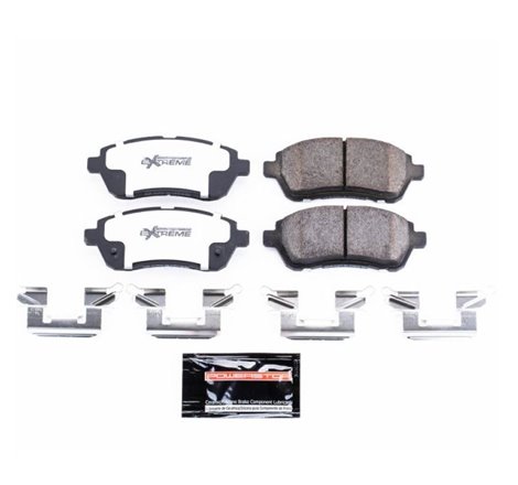 Power Stop 11-19 Ford Fiesta Front Z26 Extreme Street Brake Pads w/Hardware