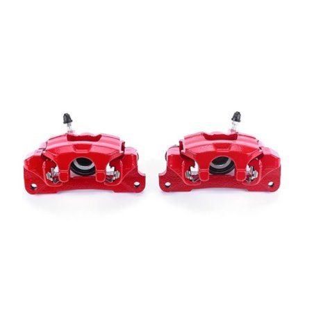 Power Stop 00-01 Lexus ES300 Rear Red Calipers w/Brackets - Pair