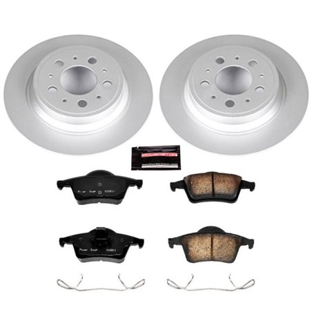 Power Stop 01-09 Volvo S60 Rear Z23 Evolution Sport Coated Brake Kit