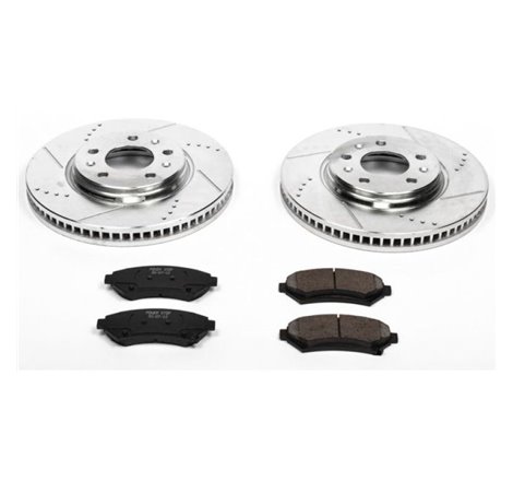 Power Stop 2004 Cadillac Seville Front Z23 Evolution Sport Brake Kit