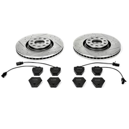 Power Stop 00-01 Audi A6 Quattro Front Z23 Evolution Sport Brake Kit