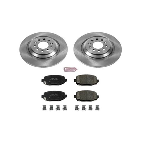 Power Stop 14-19 Jeep Cherokee Rear Autospecialty Brake Kit