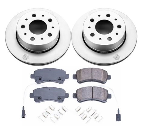 Power Stop 14-15 Ram ProMaster 1500 Rear Z17 Evolution Geomet Coated Brake Kit