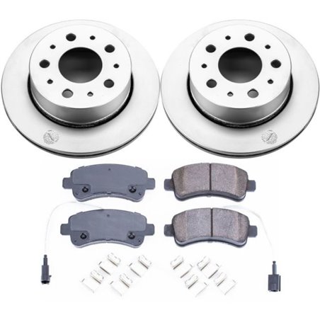 Power Stop 14-15 Ram ProMaster 1500 Rear Z17 Evolution Geomet Coated Brake Kit