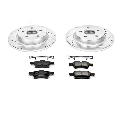 Power Stop 04-05 Volvo S40 Rear Z23 Evolution Sport Brake Kit