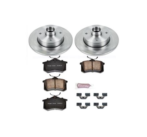 Power Stop 99-02 Volkswagen Cabrio Rear Autospecialty Brake Kit