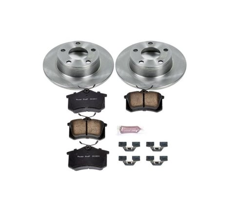 Power Stop 99-04 Audi A6 Quattro Rear Autospecialty Brake Kit