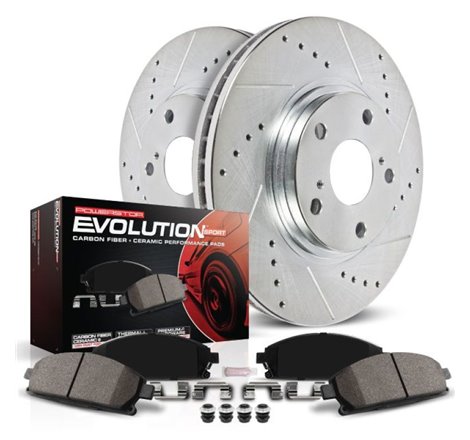 Power Stop 1998 Volkswagen Passat Front Z23 Evolution Sport Brake Kit