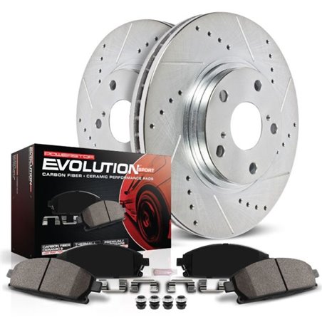 Power Stop 1998 Volkswagen Passat Front Z23 Evolution Sport Brake Kit