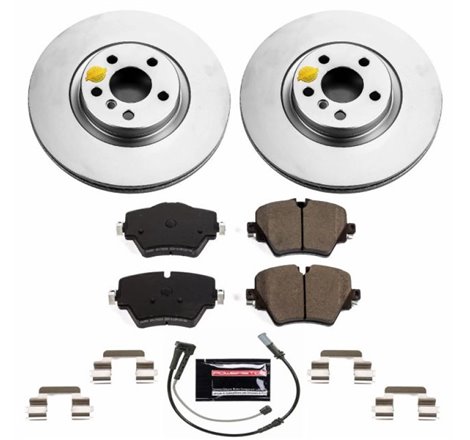 Power Stop 16-19 BMW X1 Front Z23 Evolution Sport Coated Brake Kit