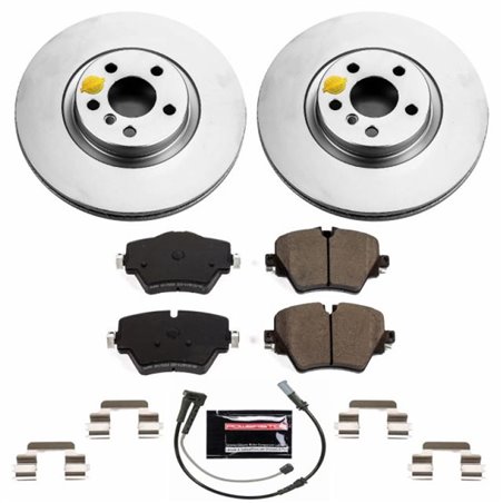 Power Stop 16-19 BMW X1 Front Z23 Evolution Sport Coated Brake Kit