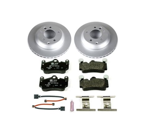 Power Stop 07-15 Audi Q7 Rear Euro-Stop Brake Kit