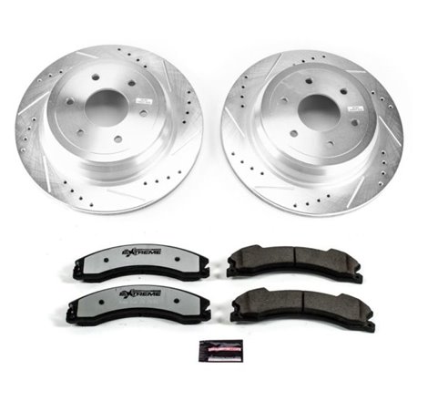 Power Stop 16-18 Nissan Titan XD Rear Z36 Truck & Tow Brake Kit