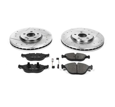 Power Stop 04-05 Mercedes-Benz E500 Front Z23 Evolution Sport Brake Kit