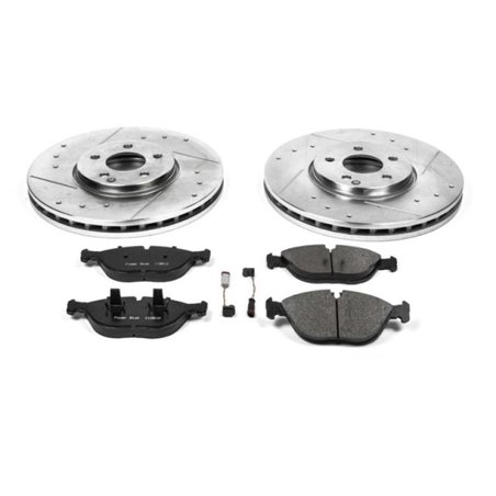 Power Stop 04-05 Mercedes-Benz E500 Front Z23 Evolution Sport Brake Kit