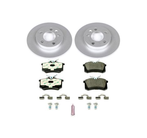 Power Stop 00-06 Audi TT Quattro Rear Euro-Stop Brake Kit