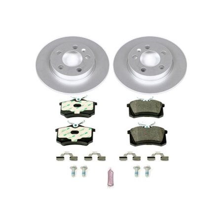 Power Stop 00-06 Audi TT Quattro Rear Euro-Stop Brake Kit