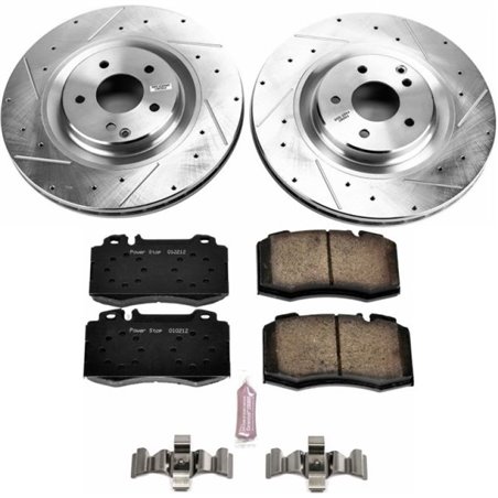 Power Stop 02-04 Mercedes-Benz C32 AMG Front Z23 Evolution Sport Brake Kit