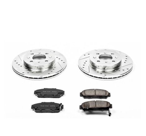 Power Stop 94-01 Acura Integra Front Z23 Evolution Sport Brake Kit