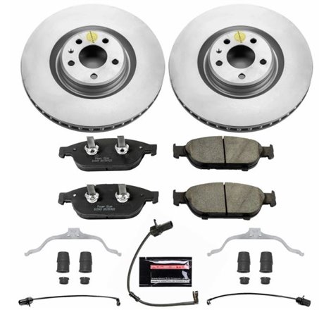 Power Stop 12-16 Audi A6 Quattro Front Z23 Evolution Sport Coated Brake Kit