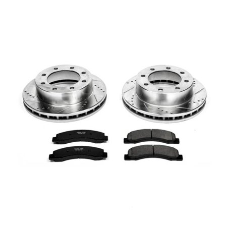 Power Stop 1999 Ford F-250 Super Duty Front Z23 Evolution Sport Brake Kit