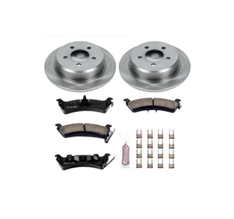 Power Stop 93-98 Jeep Grand Cherokee Rear Autospecialty Brake Kit