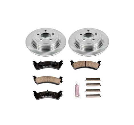 Power Stop 2003 Ford Explorer Sport Rear Autospecialty Brake Kit