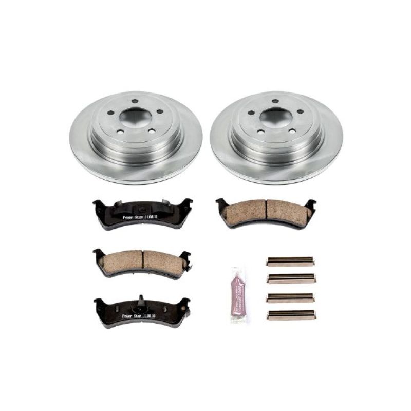 Power Stop 2003 Ford Explorer Sport Rear Autospecialty Brake Kit