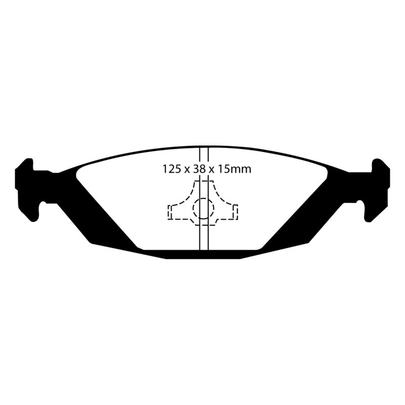 EBC 88-90 Saab 900 2.0 Ultimax2 Rear Brake Pads