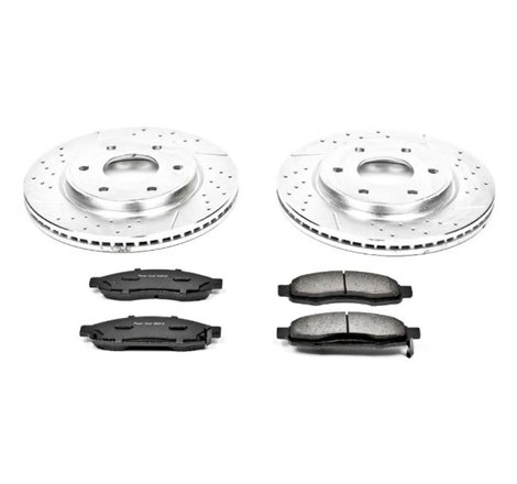 Power Stop 05-07 Infiniti QX56 Front Z23 Evolution Sport Brake Kit