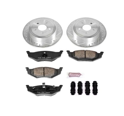 Power Stop 95-00 Chrysler Cirrus Rear Z23 Evolution Sport Brake Kit