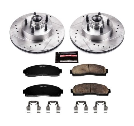 Power Stop 10-11 Ford Ranger Front Z23 Evolution Sport Brake Kit