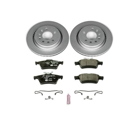 Power Stop 08-11 Saab 9-3 Rear Euro-Stop Brake Kit