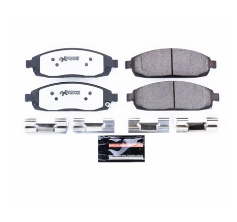 Power Stop 06-10 Jeep Commander Front Z26 Extreme Street Brake Pads w/Hardware